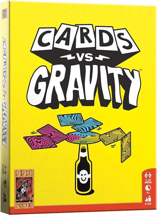 Doos van Cards vs Gravity