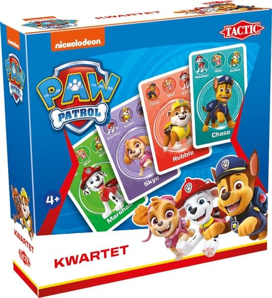 Doos van PAW Patrol Kwartet