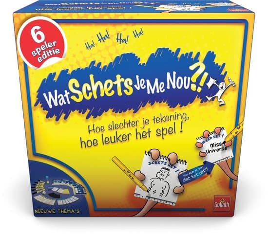 Doos van Wat Schets Je Me Nou?!