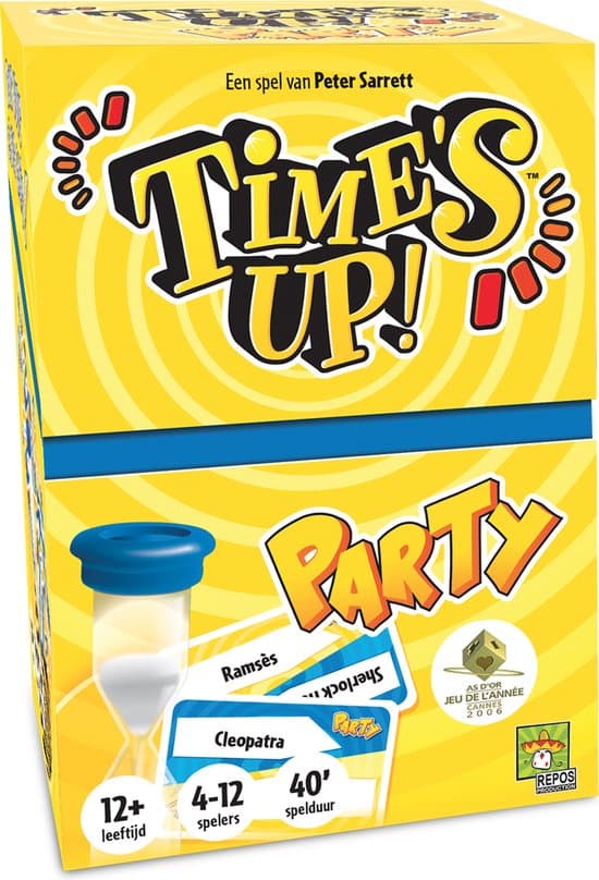 Doos van Time's Up! Party